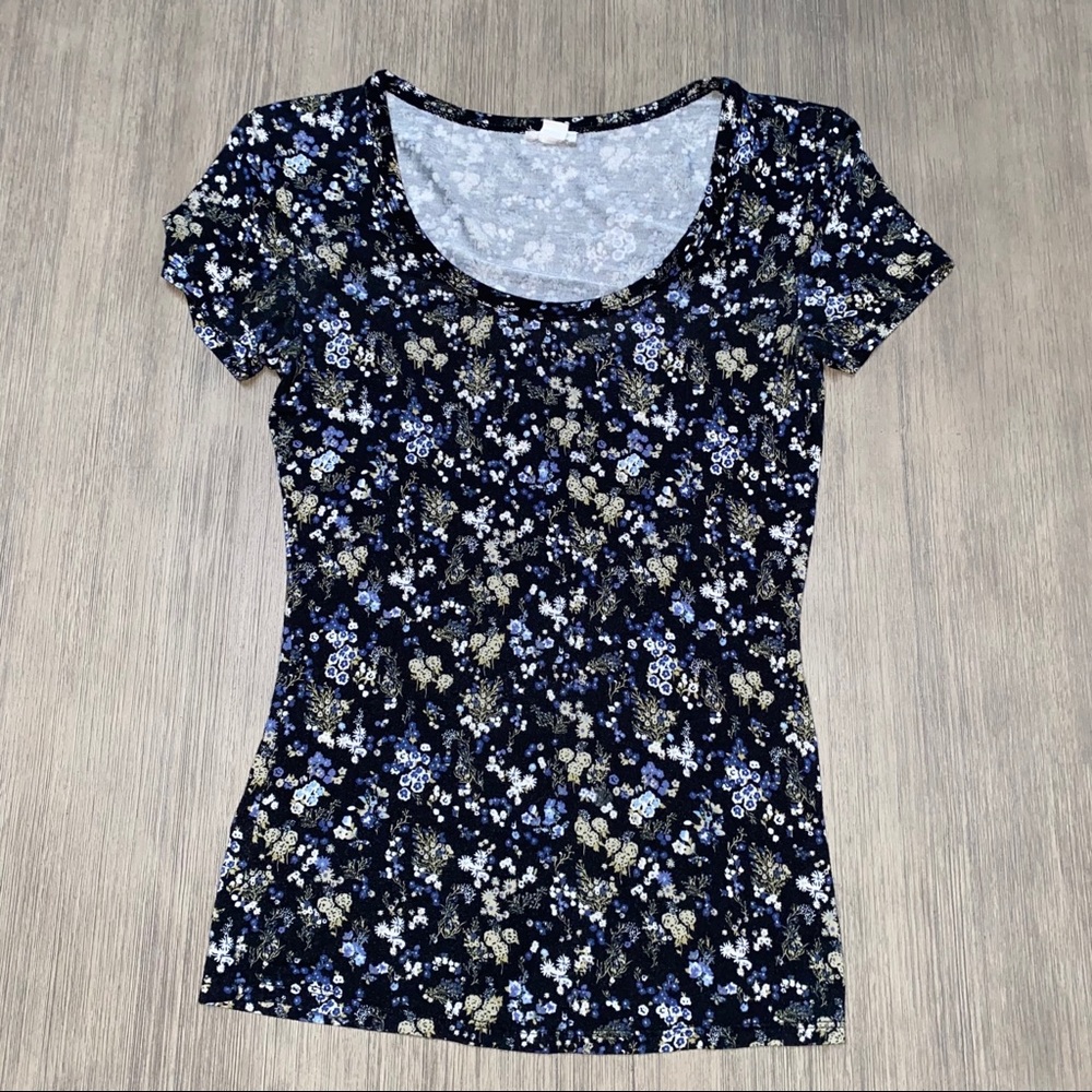 Floral Ballerina Top